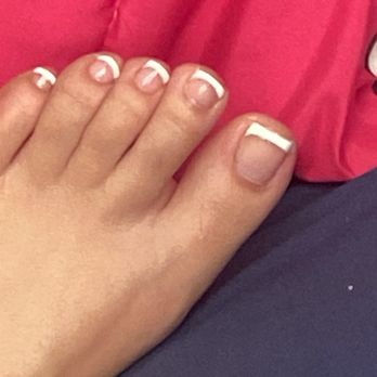 Sky Nails & Spa - French tip gel pedicure - Nail Salons Near Me - Loma Linda, California Sky Nails & Spa - French tip gel pedicure - Nail Salons Near Me - Loma Linda, California
