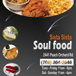 Sista Sista Soul Food - Starting First Friday of September 2018!!!