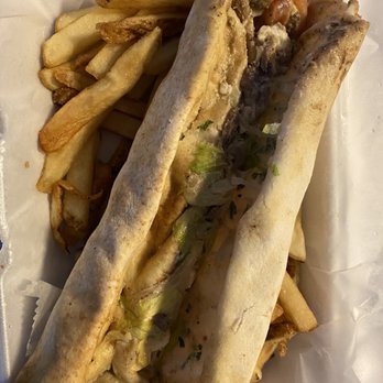 Petra Grill - Take away gyro 2 of 3. Not a fan! - Mediterranean Near Me - Manassas, Virginia Petra Grill - Take away gyro 2 of 3. Not a fan! - Mediterranean Near Me - Manassas, Virginia