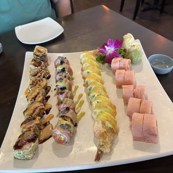 Umami Asian Bistro and Sushi Bar - Tiger roll, amazing roll, prince roll and 4th of July roll. - Sushi Bars Near Me - Exton, Pennsylvania Umami Asian Bistro and Sushi Bar - Tiger roll, amazing roll, prince roll and 4th of July roll. - Sushi Bars Near Me - Exton, Pennsylvania