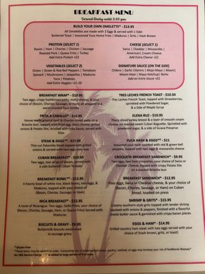 Menu photo 1 Miami Fusion Cafe Lowell, NC Menu photo 1 Miami Fusion Cafe Lowell, NC