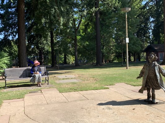 Beverly Cleary Sculpture Garden by null