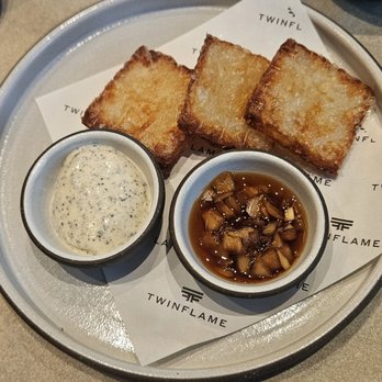Twinflame - Potato Pancakes - Steakhouses Near Me - Oakland, California Twinflame - Potato Pancakes - Steakhouses Near Me - Oakland, California
