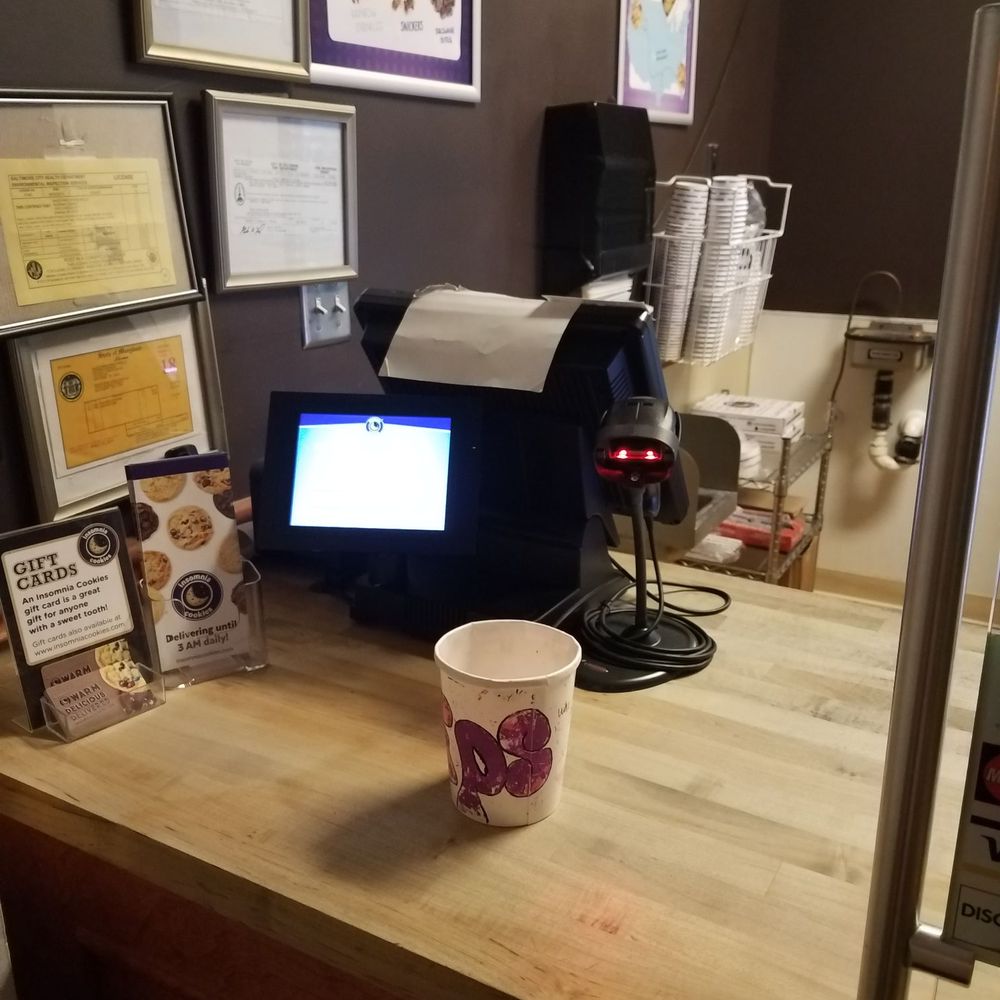 Insomnia Cookies - Counter - Desserts Near Me - Baltimore, Maryland