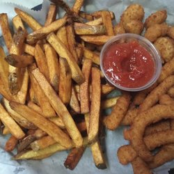 Uptown Tavern - Popcorn Shrimp & Clam Strip with Fries