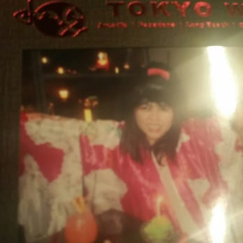 Tokyo Wako Restaurant - My Birthday costume they put on me. - Japanese Near Me - Pasadena, California