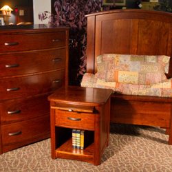 The Amish Connection - Beautiful Bedroom Sets made in the wood and stain of your choice.