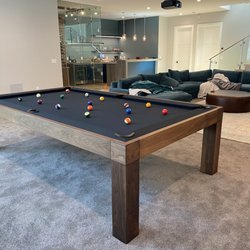 If you can Dream it, We can Build it! 9' Canada Billiards Dream Pool Table in Walnut Wood delivered to Atherton, California !