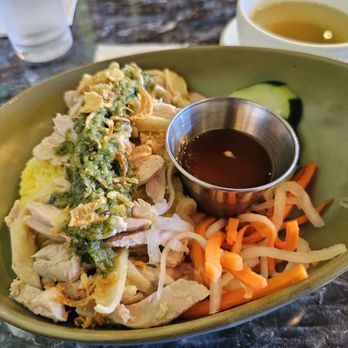 Chao - Ginger Chicken Rice $19 - Asian Fusion Near Me - Honolulu, Hawaii