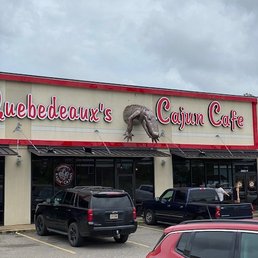 Exterior outside entrance of Quebedeauxs Cajun Cafe - Pineville, Louisiana Exterior outside entrance of Quebedeauxs Cajun Cafe - Pineville, Louisiana