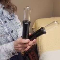 Electro Lymphatic Drainage treatment. My daughter's favorite treatment of all.