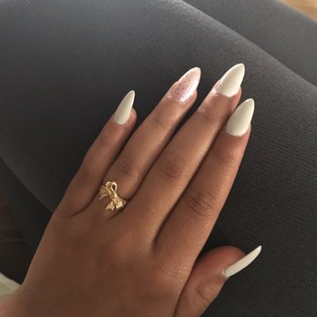 Emma's Nails And Spa - Nails done by Chantel. $25 almond shape, regular polish - Nail Salons Near Me - Philadelphia, Pennsylvania