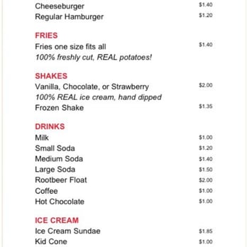 Dick's Drive-In - Menu - Burgers Near Me - Seattle, Washington Dick's Drive-In - Menu - Burgers Near Me - Seattle, Washington