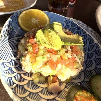 Splash Baja - Shrimp and fish ceviche - Mexican Near Me - Primo Tapia, BCN Splash Baja - Shrimp and fish ceviche - Mexican Near Me - Primo Tapia, BCN