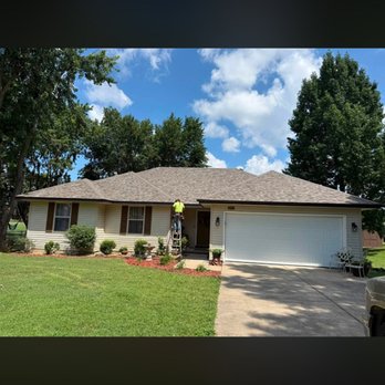 Essential Roofing & Restoration - Guttering in progress new updates for this lovely home - Roofing Near Me - Reeds, Missouri Essential Roofing & Restoration - Guttering in progress new updates for this lovely home - Roofing Near Me - Reeds, Missouri