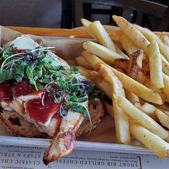 Tipsy Steer - Raspberry brie chicken melt. - Pizza Near Me - Blaine, Minnesota Tipsy Steer - Raspberry brie chicken melt. - Pizza Near Me - Blaine, Minnesota