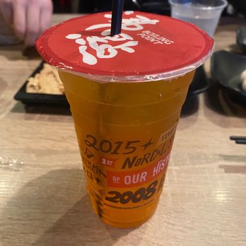 Boiling Point - passionfruit green tea - Taiwanese Near Me - Irvine, California
