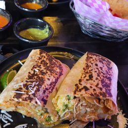 Cali burrito and 3 street tacos Cali burrito and 3 street tacos