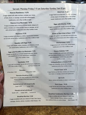 Menu photo 1 The Lunch Box El Paso, TX