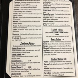 Napolis Italian Restaurant - Menu