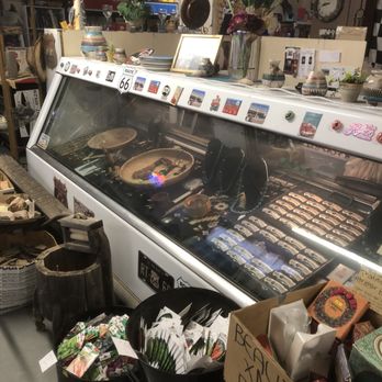 Zettler's Route 66 Store - The original meat case is still in it's original location from when Zettlers was a grocery store - Grocery Near Me - Ash Fork, Arizona Zettler's Route 66 Store - The original meat case is still in it's original location from when Zettlers was a grocery store - Grocery Near Me - Ash Fork, Arizona