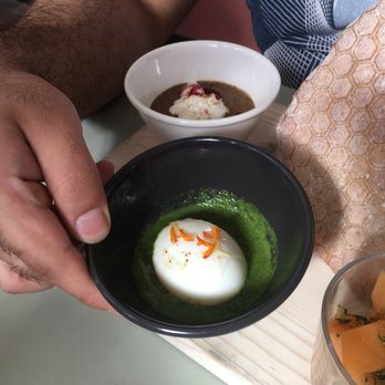 Kantine - Egg in creamed spinach - Scandinavian Near Me - San Francisco, California