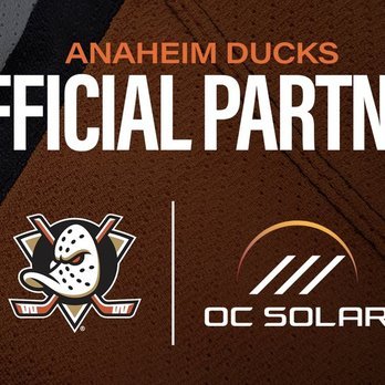 OC Solar - OC Solar is an official partner of the Anaheim Ducks!! - Solar Installation Near Me - Ontario, California OC Solar - OC Solar is an official partner of the Anaheim Ducks!! - Solar Installation Near Me - Ontario, California