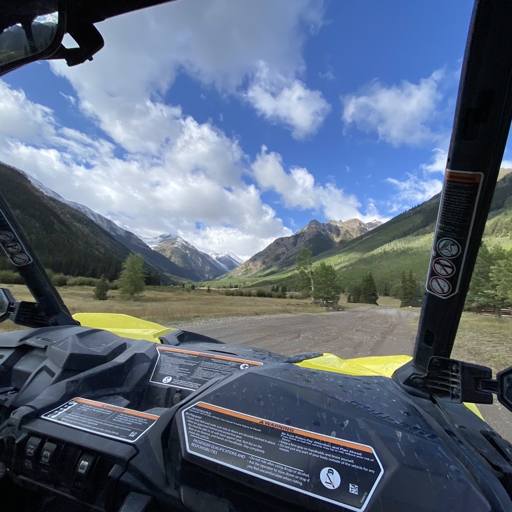 High Altitude Adventures - Beautiful view on the trails in our rental - ATV Rentals/Tours Near Me - Lake City, Colorado High Altitude Adventures - Beautiful view on the trails in our rental - ATV Rentals/Tours Near Me - Lake City, Colorado