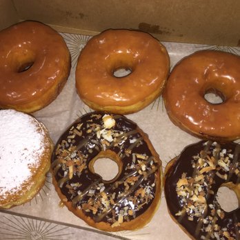 The Goods - 2 dozen donuts plus 1 cinnamon roll donuts about $73 with tax. Delicious. - Donuts Near Me - Carlsbad, California