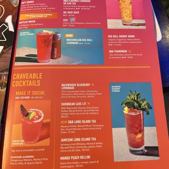 Dave & Buster's Los Angeles - Westchester - Menu - Sports Bars Near Me - Los Angeles, California