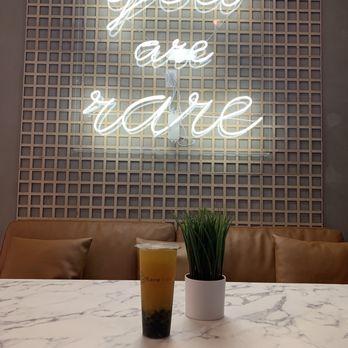 Rare Tea - Mango tea with boba - Bubble Tea Near Me - Chandler, Arizona