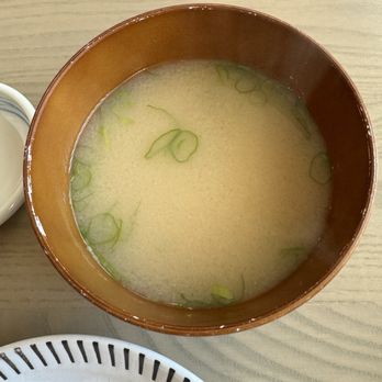 Akami Sushi - Miso soup - Sushi Bars Near Me - Arcadia, California