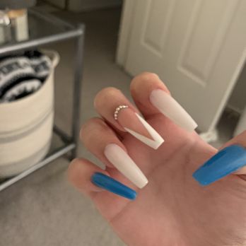 Pink and White Nails - Nail Salons Near Me - Hayward, California Pink and White Nails - Nail Salons Near Me - Hayward, California