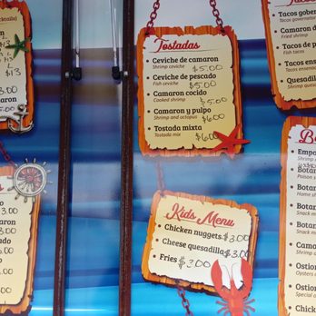 Mariscos Las Playitas - Menu - Seafood Near Me - Sacramento, California