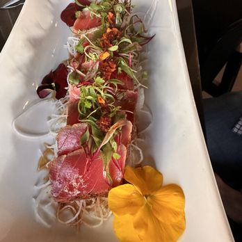 Mikata - Tuna tataki was a large portion of fresh Tuna. - Sushi Bars Near Me - Dunwoody, Georgia Mikata - Tuna tataki was a large portion of fresh Tuna. - Sushi Bars Near Me - Dunwoody, Georgia