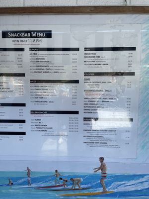 Menu photo 1 Parkside Snack Bar Stinson Beach, CA Menu photo 1 Parkside Snack Bar Stinson Beach, CA