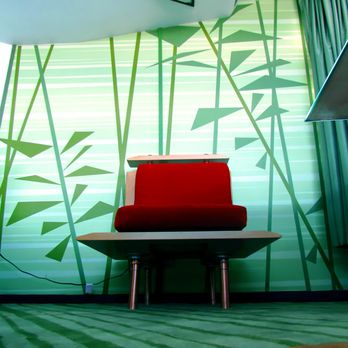 Inn At Price Tower - Reimagined chair in room 104. - Hotels Near Me - Bartlesville, Oklahoma