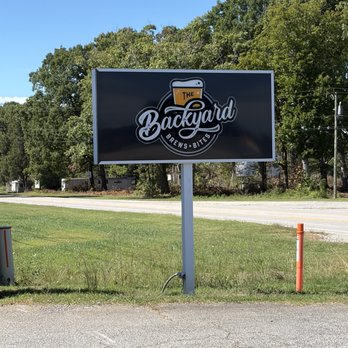 The Backyard Brews & Bites - Signage - Breweries Near Me - South Hill, Virginia The Backyard Brews & Bites - Signage - Breweries Near Me - South Hill, Virginia