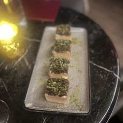 Dear Irving on Hudson Rooftop Bar - Caviar toast