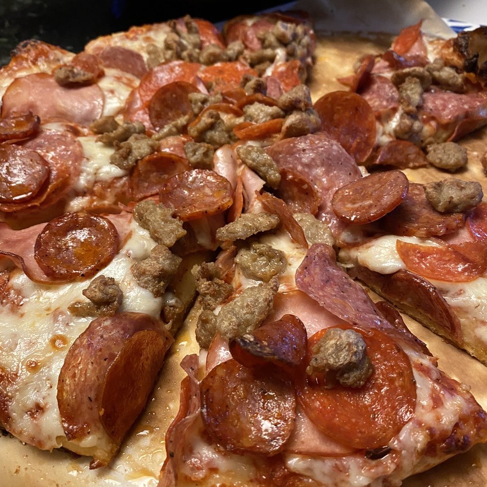 Traders Take-N-Bake Pizza - ows pepperoni and sausage pizza - Pizza Near Me - Visalia, California