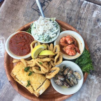 CJ's Crab Shack - The sampler ($33) very good! Try the crab dip! - Seafood Near Me - Miami Beach, Florida CJ's Crab Shack - The sampler ($33) very good! Try the crab dip! - Seafood Near Me - Miami Beach, Florida