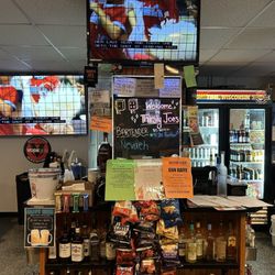 Thirsty Joe's Bar & Grill - Bar area.