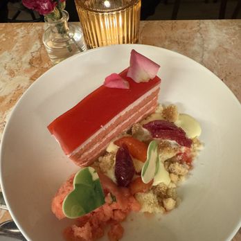 Soledad - Valentine's Day dessert. Was an orange cake, I think. - Mexican Near Me - New York, New York Soledad - Valentine's Day dessert. Was an orange cake, I think. - Mexican Near Me - New York, New York