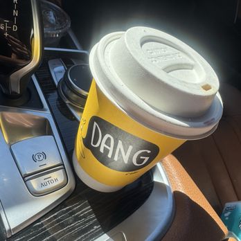 Banana Dang Coffee - 12 oz Hot Vanilla Latte!! - Coffee & Tea Near Me - Oceanside, California