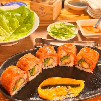 Momosan Ramen Boston - Wagyu roll - Bars Near Me - Boston, Massachusetts Momosan Ramen Boston - Wagyu roll - Bars Near Me - Boston, Massachusetts