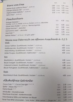 Menu photo 3 Tiroler Bauernstuben Berlin, BE Menu photo 3 Tiroler Bauernstuben Berlin, BE
