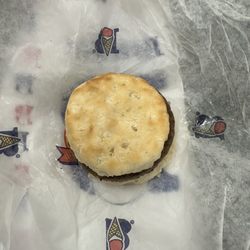 Braum's Ice Cream and Dairy Store - Sausage Biscuit