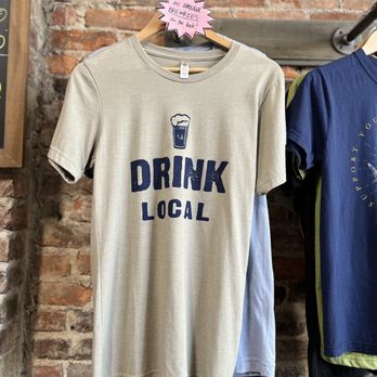 Organic Robot Designs - Drink local - Screen Printing/T-Shirt Printing Near Me - Greenfield, Indiana Organic Robot Designs - Drink local - Screen Printing/T-Shirt Printing Near Me - Greenfield, Indiana
