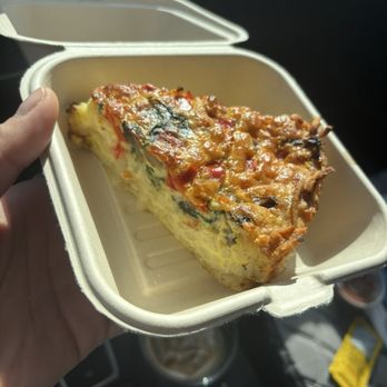Central Coffee - Frittata with a side of salsa to go with - Coffee & Tea Near Me - Santa Rosa, California Central Coffee - Frittata with a side of salsa to go with - Coffee & Tea Near Me - Santa Rosa, California