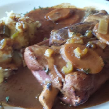 Tiffany's Restaurant - Lamb shanks. Sunday's special. - New American Near Me - Palm Harbor, Florida Tiffany's Restaurant - Lamb shanks. Sunday's special. - New American Near Me - Palm Harbor, Florida